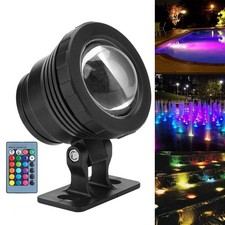 Underwater Pond Lights Garden Waterproof Submersible Fountain Spotlights Outdoor