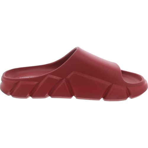 Steve Madden Mens Red Slip On Pool Slide Sandals Shoes 12 Medium (D) BHFO 5045 - Bild 2 von 3