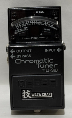 Boss TU-3W Chromatic Tuner WAZA CRAFT Guitar Effects Pedal Excellent Condition