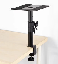 Studio-Grade Clamp Mount Speaker Stand Height Adjustable