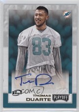 2016 Panini Playoff Rookie Signatures 1st Down 5/10 Thomas Duarte #45 Auto fm0