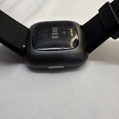 Fitbit Versa 2 Fitness Smart Watch Activity Tracker FB507 Black | eBay