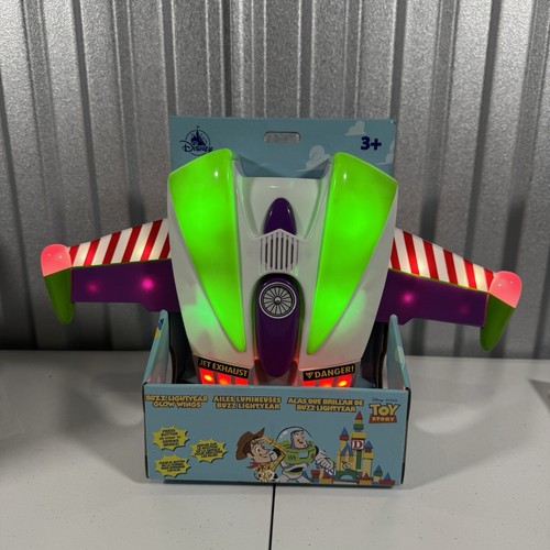 Disney Parks Toy Story Buzz Lightyear Glows Wings Electronic Open NEW!