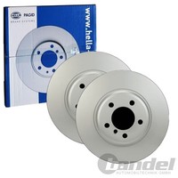 2X Hella Pagid Bremsscheiben Ø348Mm Vorne Passend FüR Bmw 7 54229PRO