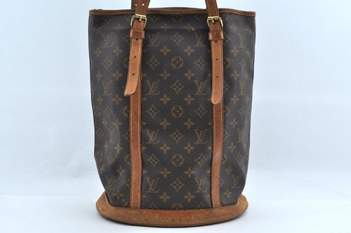 Echte Louis Vuitton Monogramm Bucket GM Schultertasche Beuteltasche Tasche M42236 LV Trödel L2661 - Bild 2 von 10