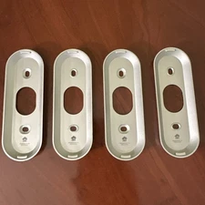 4 Google Nest Hello smart video Doorbell Bracket mounting clip plate Aluminum 