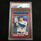 2024 Topps Heritage Red Border #371 Shohei Ohtani PSA 9 MINT Los Angeles Dodgers