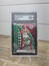 2023 Mosaic Amen Thompson Elevate Green #13 SGC 10 Rookie Rockets GEM MINT 