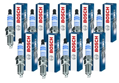 9x BOSCH Zündkerze Doppel Iridium für Mazda 3 BM BN 2.0 Nissan 370 Z Roadster