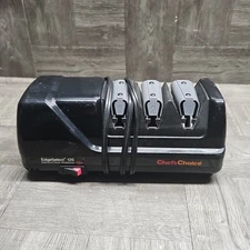 Chef's Choice Edge Select 120 Plus Knife Sharpener Diamond Hone Electric Black