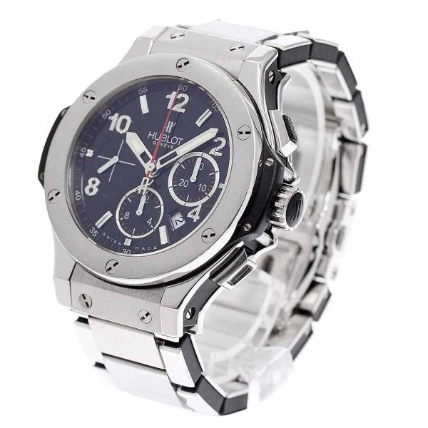 Hublot — Hublot Big Bang Steel 301.SX.130.SX 48mm SS Black Dial Automatic Watch #C2049