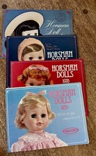 Vtg HORSMAN DOLL Catalog LOT 1976 1977 1978 1979