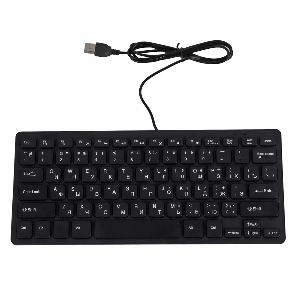 Ergonomic Design Ultra Durable Wired 78 Keys Mechanical Keyboard For PC Laptops - Image 2 of 4