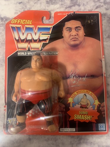Hasbro Official WWF WWE YOKOZUNA Wrestling Figure ...