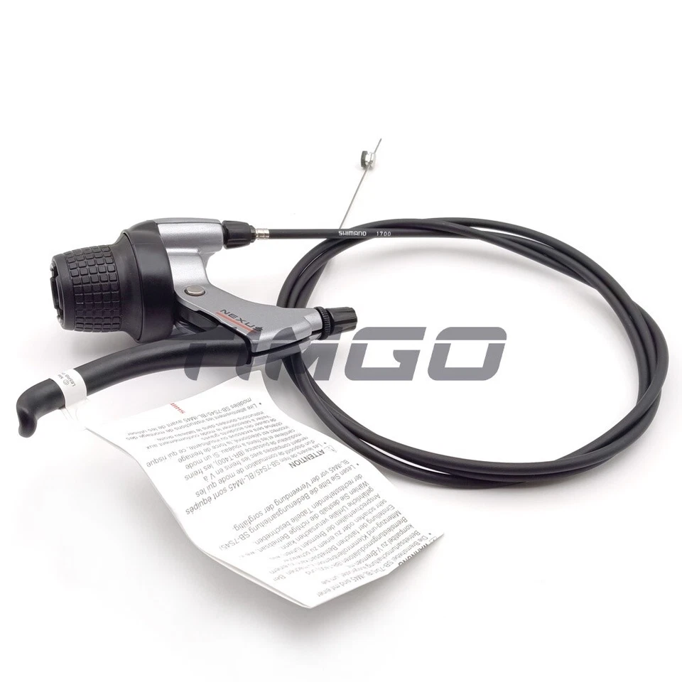 Shimano Nexus SB-7S45 Internal Gear 7 Speed Right Shifter Brake Combo Lever Set - Image 2 of 4