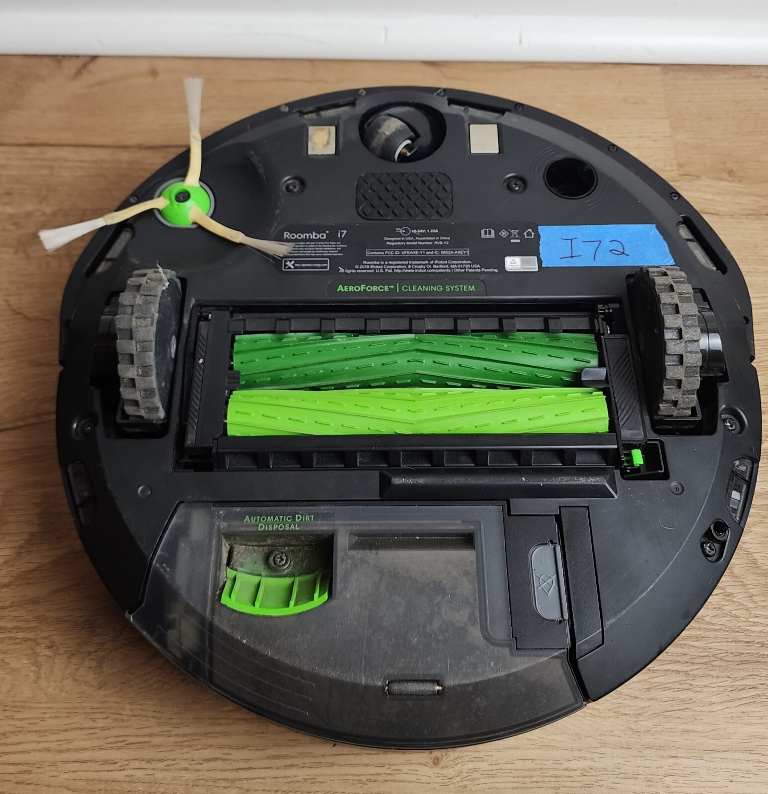 iRobot Roomba i7 RVBY2 Black & Gray WiFi Smart Mapping Robot Vacuum w