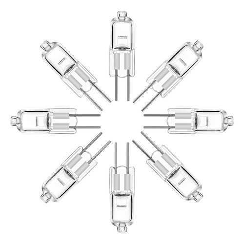 10PCS MINI WARM WEISS G4 HALOGEN BIRNE JC TYP 20 WATT 12V TRANSPARENT LAMPE 37E - Bild 8 von 8