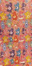 Chunky Glitter Care Bears FAUX LEATHER SHEET 8 X 13" 1204038 cartoon