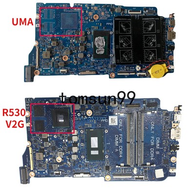 For Dell Inspiron 5370 Motherboard ARMANI13 i3 i5 i7-8th Gen CPU 100%Tested  OK