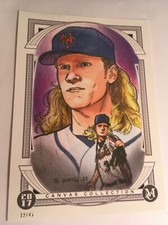 2017 Topps Museum Canvas Collection Jumbo 5x7 Noah Syndergaard Mets #’d /49