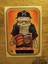 baseball cards leaf inc death wish dan # 72 collectable Rare 
