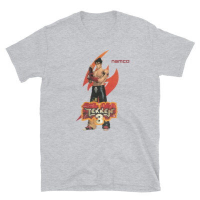 Tekken 3 Namco Arcade Video Game Promo Throwback T-Shirt | eBay
