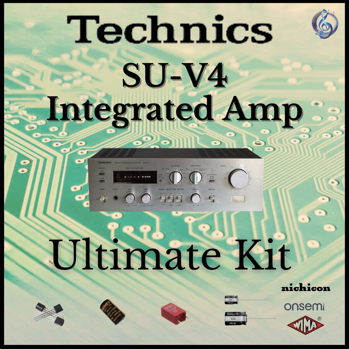 Technics SU-V4 Integrated Ultimate Upgrade Kit Genuine Parts