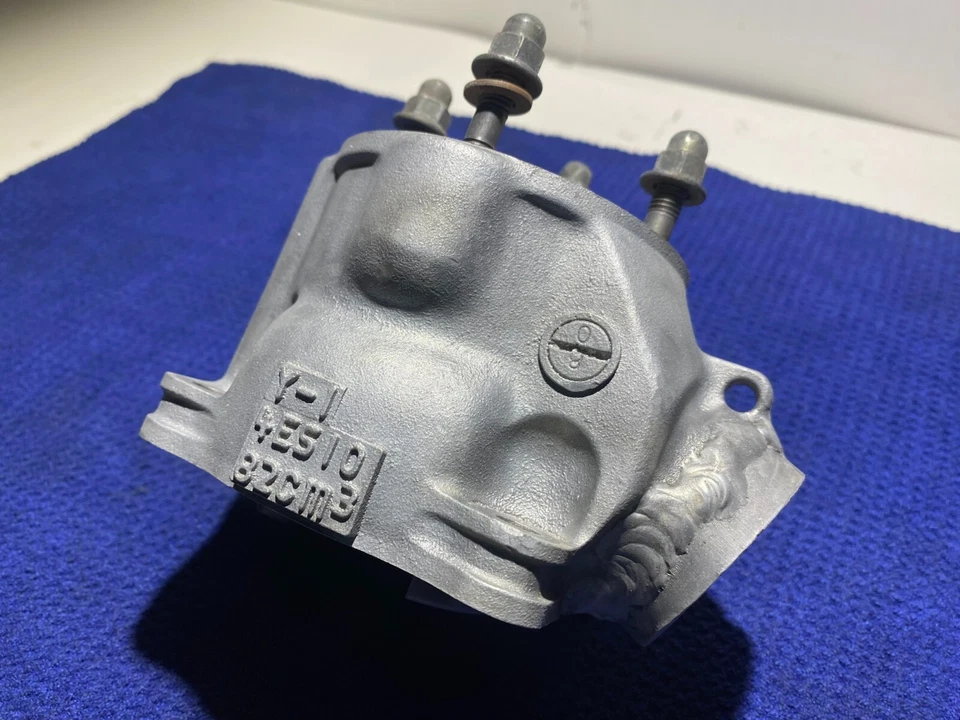 Yamaha YZ80 YZ 1993-2001 80 cilindros jarra cabeza de pistón cúpula extremo superior OEM 1997 YZ Foto 4 de 4