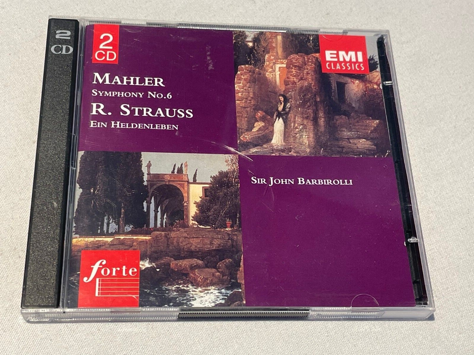 Mahler - Symphony No. 6 & Strauss - Ein Heldenleben - 2 CD's Album - 1996 EMI