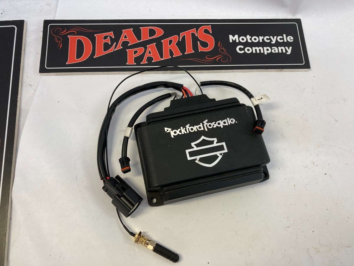 【ハーレー純正】 Rockford Fosgate プライマリーアンプ#1006 セール】2024以降 ロードグライド、ストリートグライド 500W