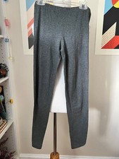 Poof Soft Grey Jersey Cotton Spandex Leggings - NEW - S