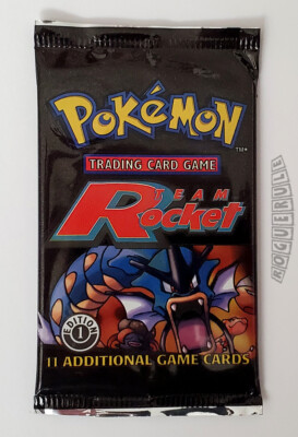 1 Pokemon 1st Edition Team Rocket Booster Pack - Gyarados - UNWEIGHED  Sealed! | eBay