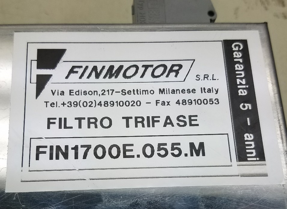 FIN230SP.001.M da Finmotor | SRL Italia
