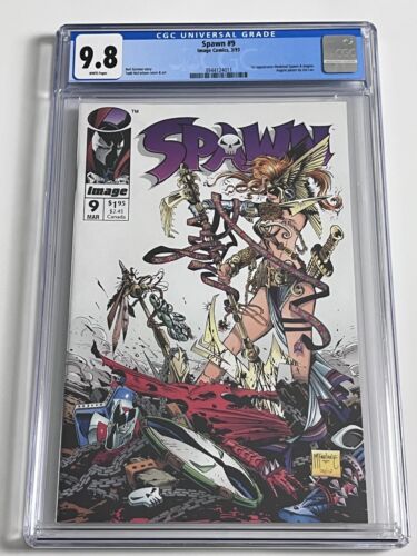 Spawn #9 (1992) 1st app. Angela, 1st app. Medieval Spawn, 1st app. Cogliostro