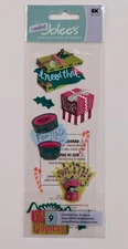 Jolee's Christmas Gifts Presents Scrapbooking Stickers
