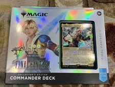 Magic MTG Final Fantasy Counter Blitz Collector's Edition Commander Deck In Hand