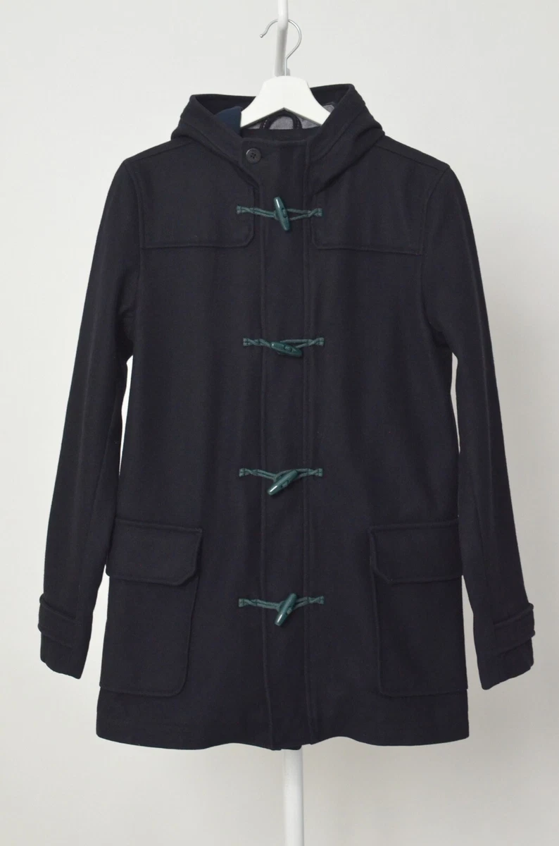 TOMMY HILFIGER Duffle Coat Wool Boys 176 University Student Winter