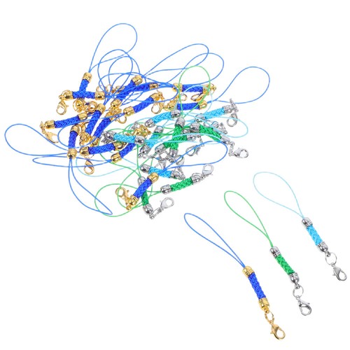 30 Pcs Schmuckseilzubehör Schlusselband Schlüsselbindungsbefugnis Charm-Kabel - 第 5/12 張圖片