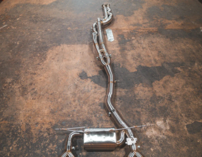 valvetronic designs マフラー F80 F82 M3 M4用 Valvetronic Designs Valved Sport Exhaust w/Black Tips BMW M3