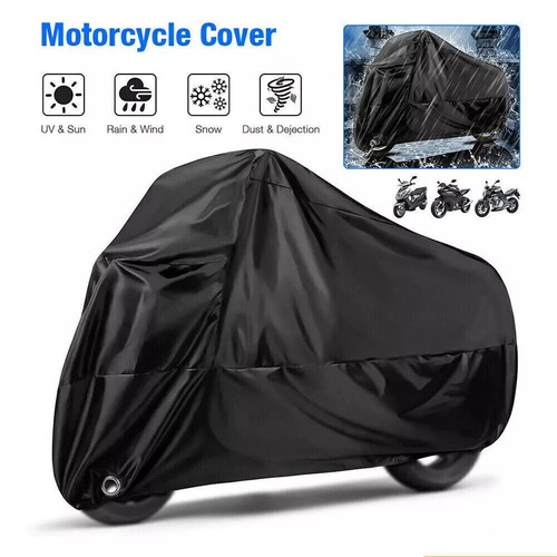 L-XXXL Heavy Duty Motorcycle Moped Bike Cover Waterproof Outdoor Rain Protector - Picture 5 of 16