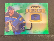 2019-20 UPPER-DECK STATURE ROOKIE RELIANCE GREEN MACKENZIE MACEACHERN RR26 23/99