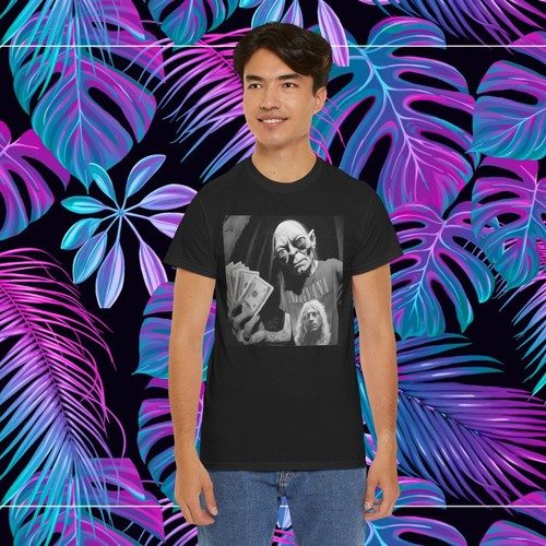 Gollum Smeagol LOTR Nirvana Cash T-Shirt, Lord of the Rings Shirt, LOTR Fan - Picture 6 of 11