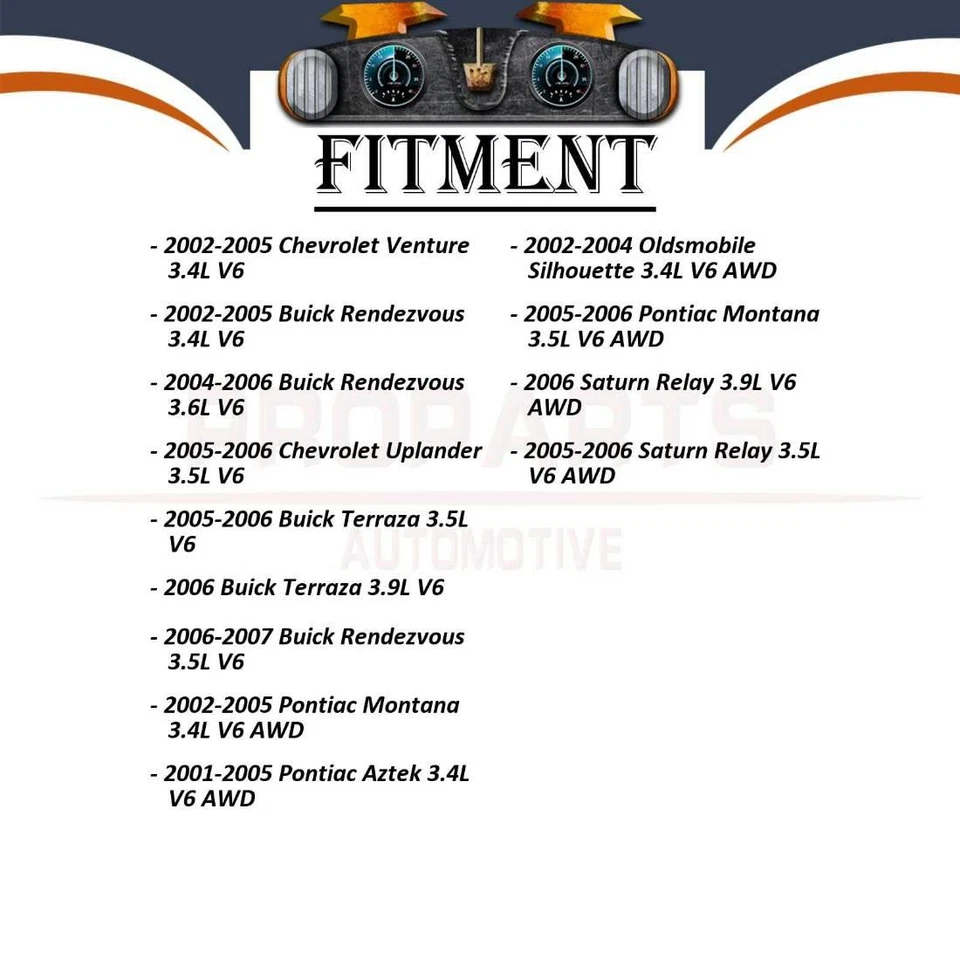 2x Barra estabilizadora izquierda trasera Mevotech para Buick Rendezvous 2004 2005 2006 3,6 L Foto 2 de 4