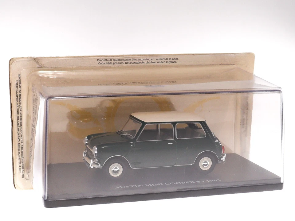 AUSTIN MINI COOPER S (1965) - 1/24 Hachette - Voiture miniature Diecast VC007 - Photo 4/4