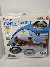 Aqua Leisure Pop-Up Family Canopy For Beach Pool Backyard