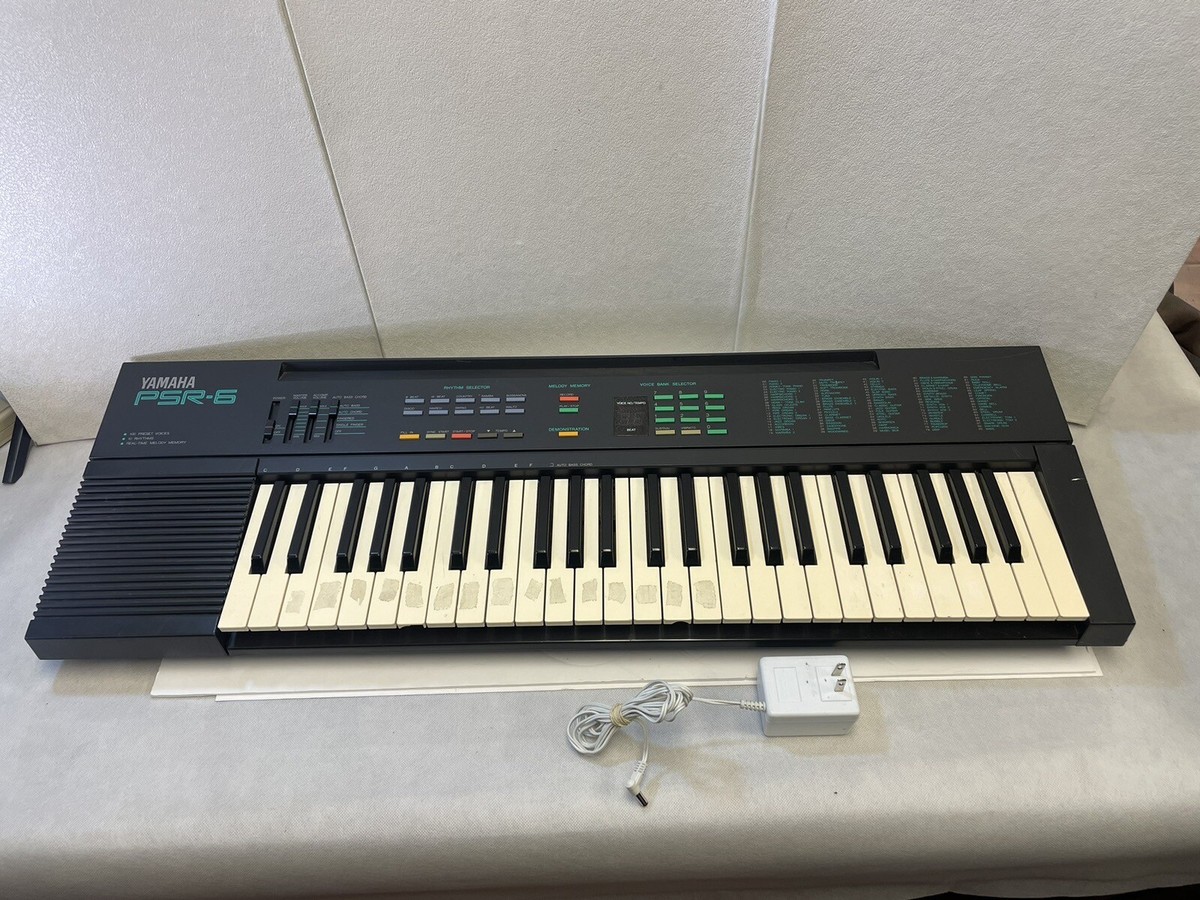 Vintage Yamaha PSR-6 Portable Electronic Keyboard Vintage Yamaha PSR-6 Portable Electronic Keyboard