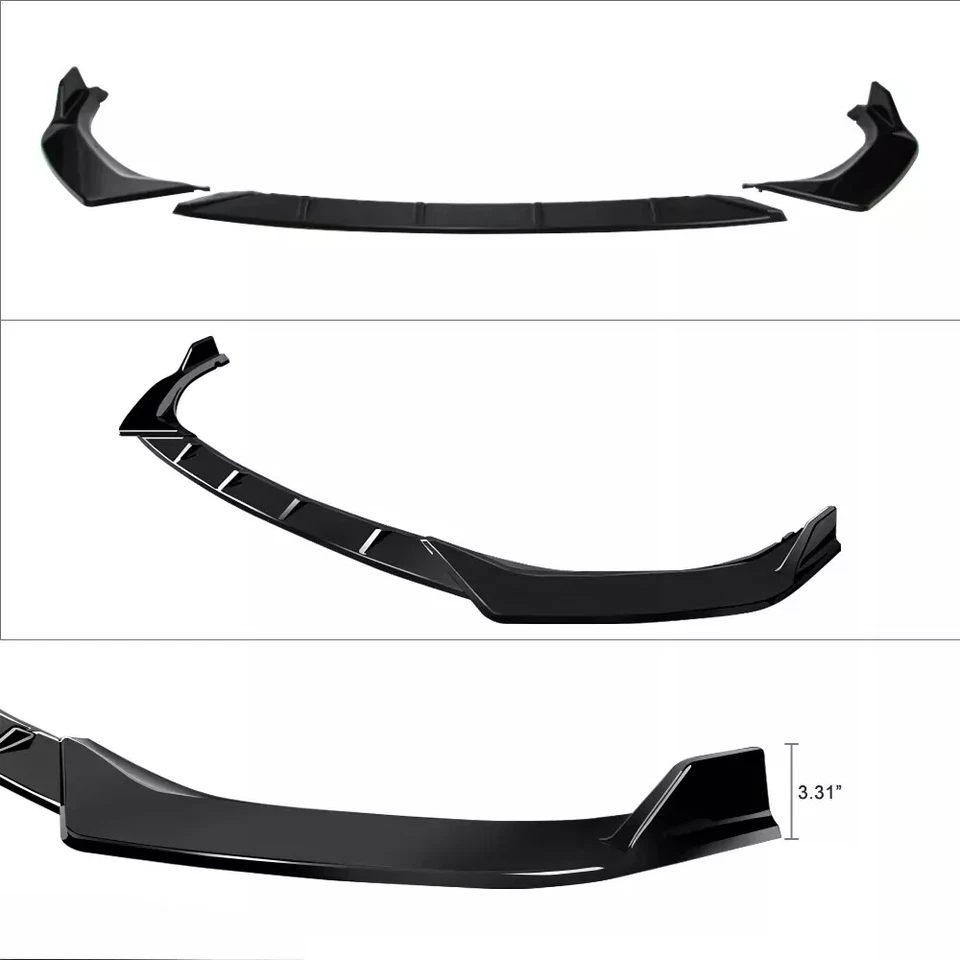 Глянцевая закраина переднего бампера для BMW G30 LCI 530i 540i M550i M Sport 21-2023 стиль GT - Изображение 3 из 4