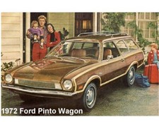 1972 Ford Pinto Wagon Advertising Auto Refrigerator Tool Box Magnet