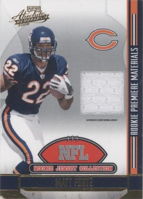 2008 Playoff Absolute Memorabilia Matt Forte #15 - 1 of 1