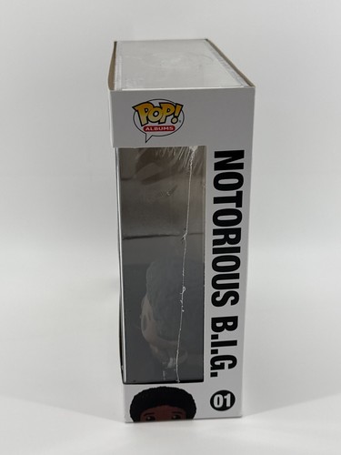 Funko Pop Albums Notorious B.I.G Ready To Die #01 Vinyl Figure Display NIB - Picture 2 of 6
